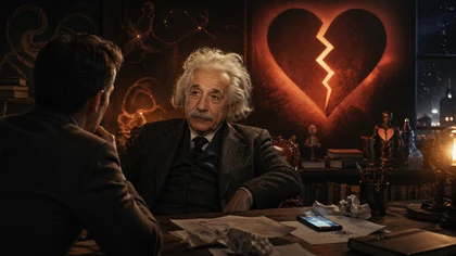 We Asked Einstein Why Not Text the Sulking Lover
